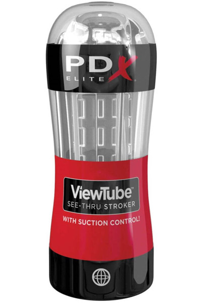 Pipedream Viewtube See-Thru Stroker Stroker |  | Intimast