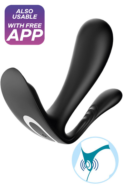 Satisfyer Top Secret+ Black G-punktsvibrator |  | Intimast