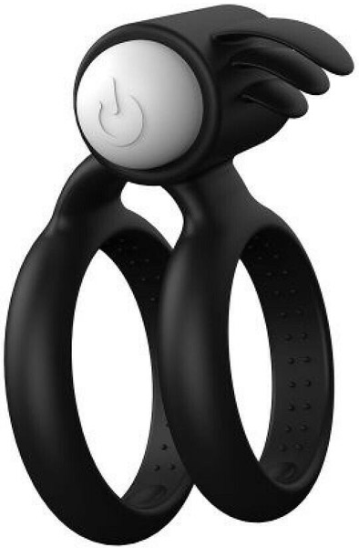 Vibrating Cock Ring Erotic Temptation Penisring med vibrator |  | Intimast