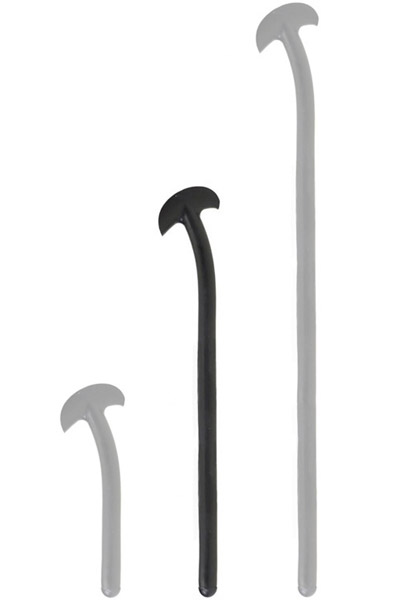 Darksil Silicone Dildo FlexiStick M 45 cm Extra lång analdildo |  | Intimast