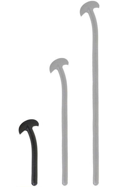 Darksil FlexiStick Silicone Dildo S 25 cm Extra lång analdildo |  | Intimast