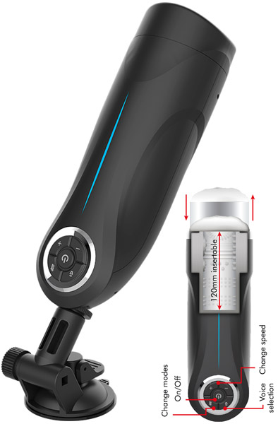 Jamyjob Milker Stroker Up & Down Function Masturbator | | Intimast