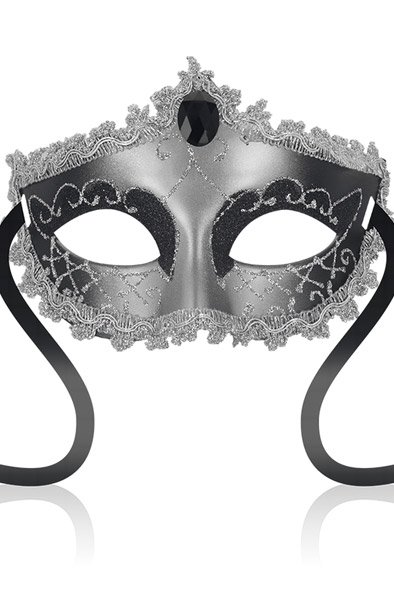 Ohmama Masks Black Diamond Eyemask Grey Mask | | Intimast
