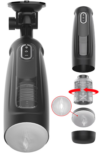 Tornado 360 Rotate Tech Stroker Masturbator | | Intimast