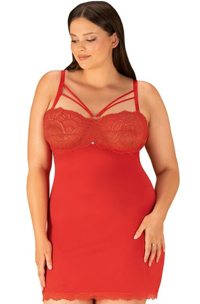 Obsessive Loventy Chemise & Thong XXL/XXXL Sexiga kläder