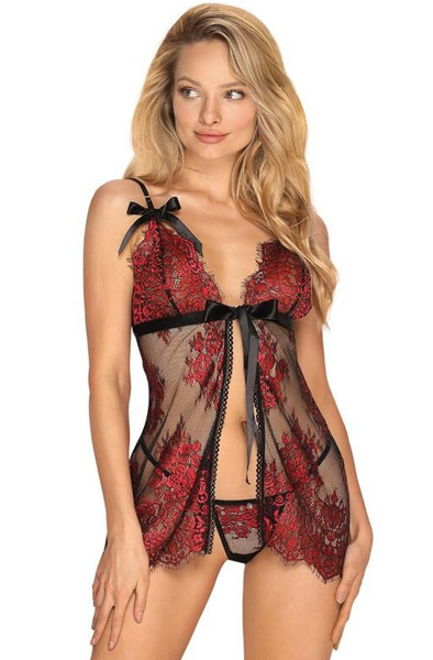 Obsessive Redessia Babydoll & Thong S/M Babydoll |  | Intimast
