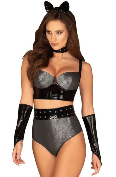Obsessive Silveria Set S/M Sexiga underkläder | | Intimast