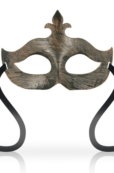 Ohmama Masks Fleur De Lis Eyemask Copper Mask | | Intimast