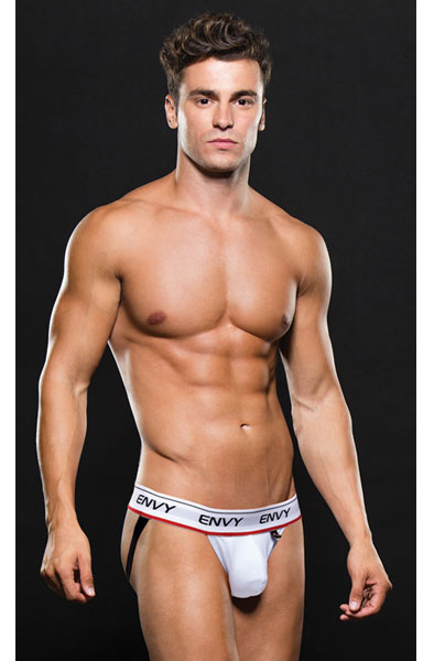 Envy Menswear Low-Rise Jockstrap White M/L Jockstrap |  | Intimast