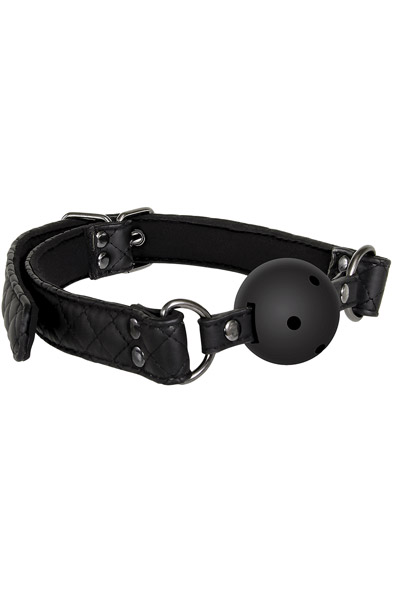 Blaze Ball Gag Diamond Black Gagball | | Intimast