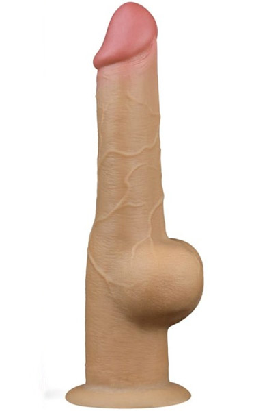 Dual-Layered Silicone Handle Cock 25 cm Dildo | | Intimast