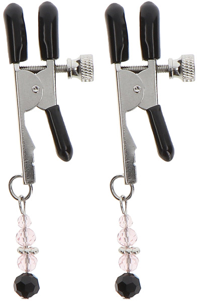 Taboom Adjustable Clamps With Beads Bröstvårtsklämmor | | Intimast