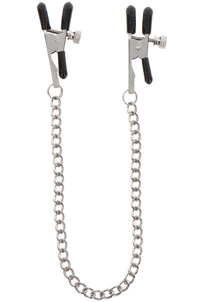 Taboom Adjustable Clamps With Chain Bröstklämmor med kedja | | Intimast