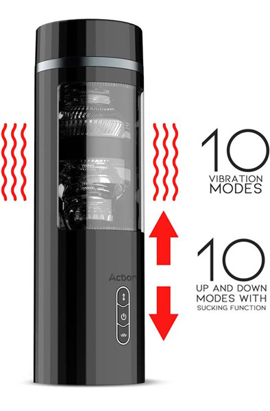 Viggo Masturbator Up & Down Sucking Masturbator med motor |  | Intimast