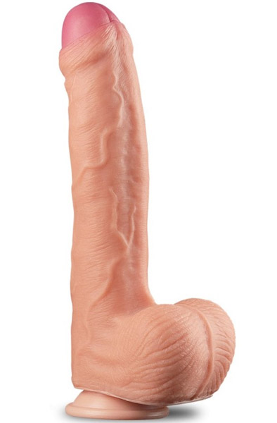 Dual Layer Platinum Silicone Cock 28 cm Dildo | | Intimast