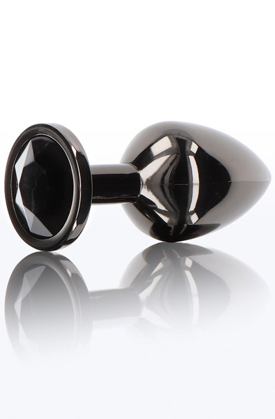 Butt Plug With Diamond Jewel Small Analplugg metall | | Intimast