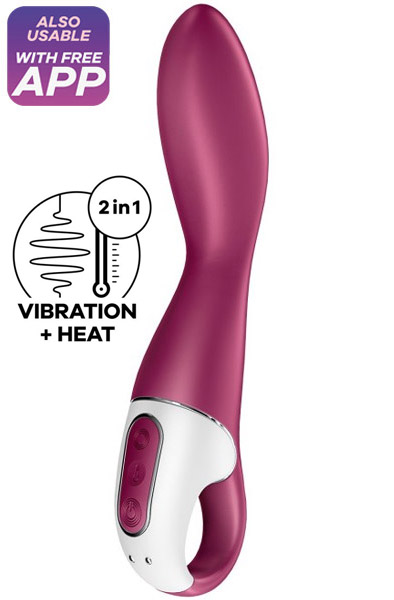 Satisfyer Heated Thrill Berry Appstyrd vibrator |  | Intimast