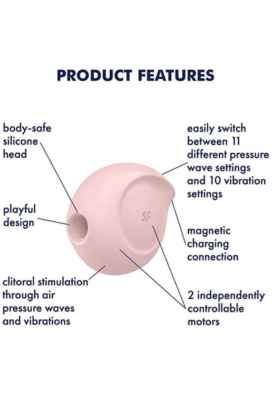 Alternativ bild 1 för SATISFYER SUGAR RUSH