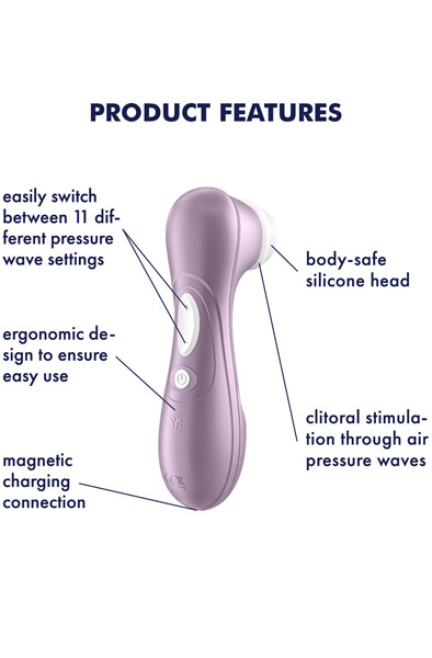 Alternativ bild 1 för Satisfyer Pro 2 Violet