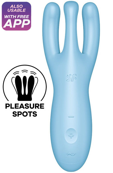 Satisfyer Threesome 4 Blue Appstyrd vibrator | | Intimast