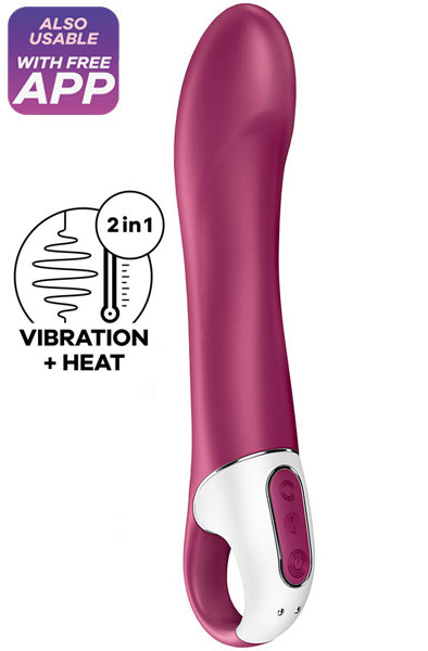 Satisfyer Big Heat Appstyrd vibrator |  | Intimast