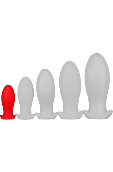 Eggplay Silicone Plug Saurus Egg Red Small Grövre analplugg | | Intimast