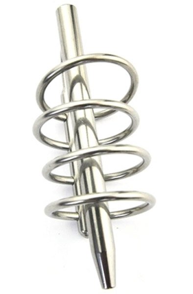 Metal Cage With Pierced Urethra Rod Hell Insert 13cm Dilator |  | Intimast