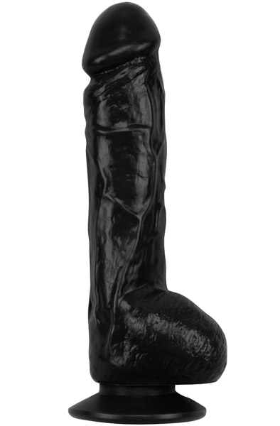 Orgasm Stealer Dildo Black 22 cm Dildo |  | Intimast