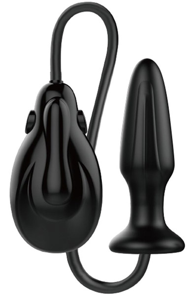 Mr. Play Inflatable Vibrating Anal Plug Uppblåsbar analplugg |  | Intimast