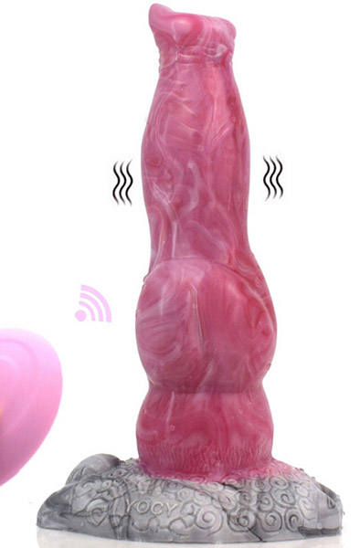 Vibrating Dildo Monster Viby Wolf 22 cm Monster dildo |  | Intimast