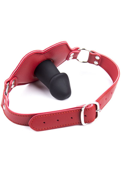 Big Lips Penis Gag Red Gagball |  | Intimast