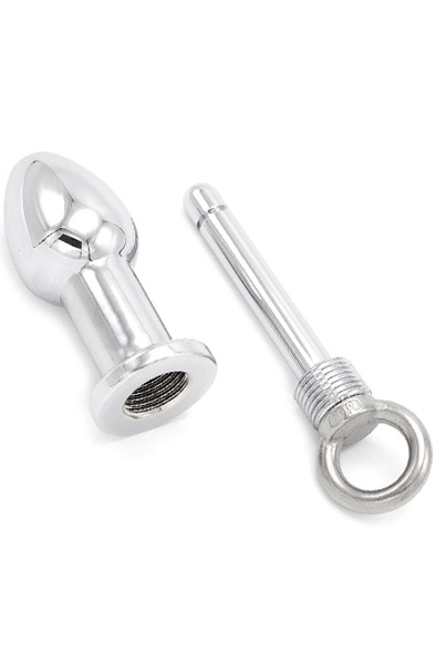 Open Anal Plug Small Analplugg metall |  | Intimast