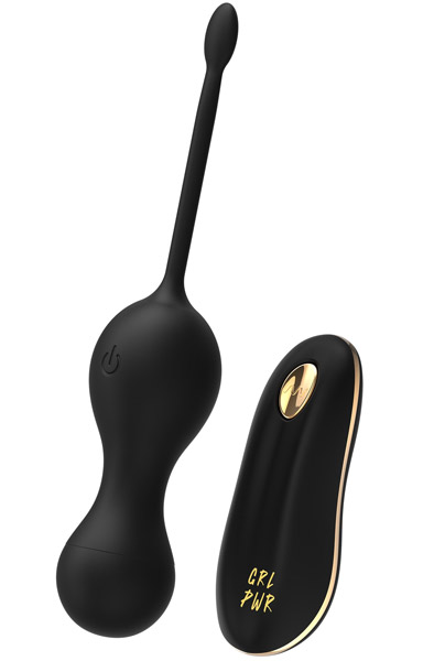 Amelia Vibrating Weighted Kegel Balls Knipkulor / Geishakulor |  | Intimast