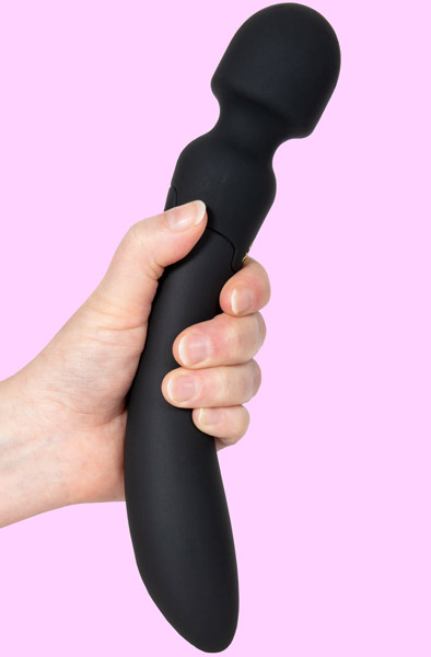 Alternativ bild 1 för WANESSA - Massagestav & Personlig Vibrator Svart
