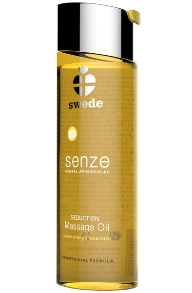 Senze Seduction Massage Oil Clove Orange Lavender 150ml Massageolja |  | Intimast