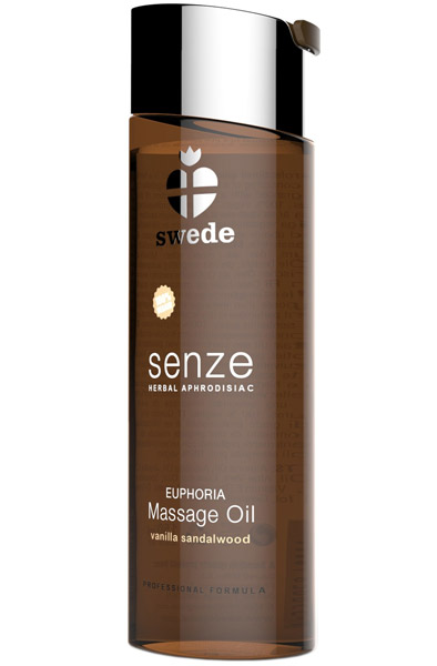 Senze Euphoria Massage Oil Vanilla Sandalwood 75ml Massageolja |  | Intimast