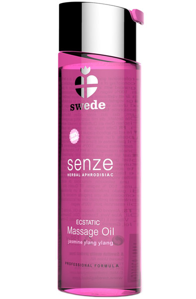 Senze Ecstatic Massage Oil Jasmine Ylang Ylang 150ml Massageolja |  | Intimast
