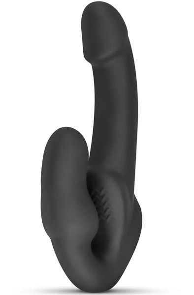 Alternativ bild 0 för No-Parts - Morgan Strapless Strap-On Dildo - 22 cm - Black