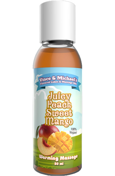 Juicy Peach Sweet Mango Warming Massage 50ml Massageolja |  | Intimast