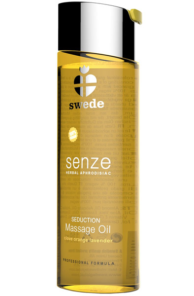 Senze Seduction Massage Oil Clove Orange Lavender 75ml Massageolja |  | Intimast