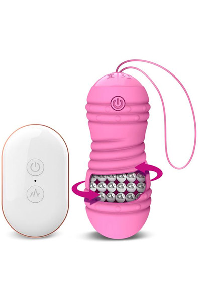 Hiibo Balls Vibrating & Rotating Egg Pink Vibrerande ägg |  | Intimast