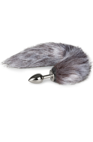 Fox Tail Plug No. 5 Silver Analplugg med svans | | Intimast