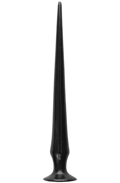 Ass Spike Dildo Black 50 cm Extra lång analdildo | | Intimast