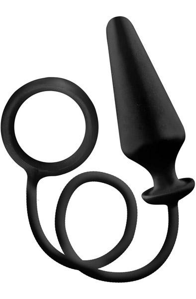 Produktfoto för A.K.A Sergant Stiffy Silicon Cockring & Butt plug