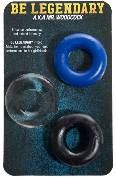 Alternativ bild 1 för A.K.A MR WOODCOCK 3-PACK C-RINGS