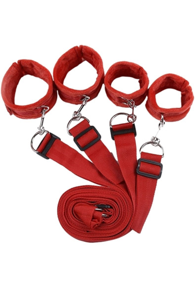 Bondage Bed Kit Red Positionshållare |  | Intimast