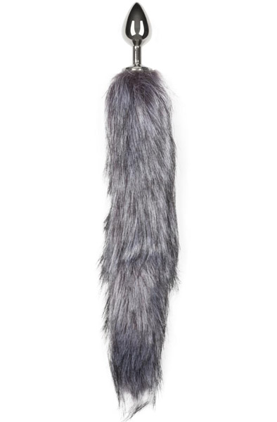 Fox Tail Plug No. 6 Silver Analplugg med svans | | Intimast