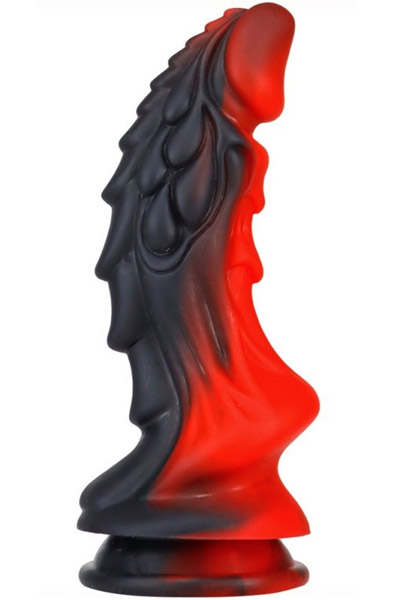 Dragon Dildo Zomay Black-Red 23 cm Dragon dildo | | Intimast