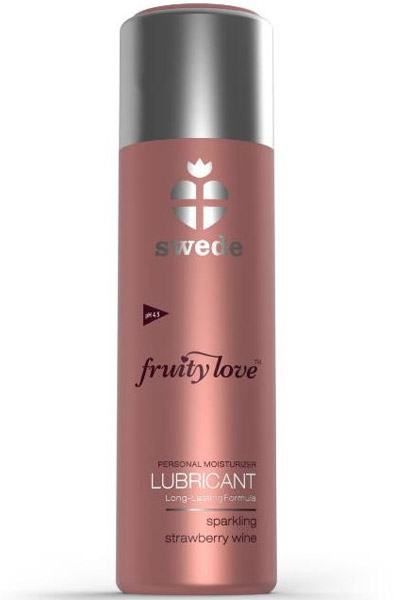 Fruity Love Sparkling Strawberry Wine 50ml Glidmedel med smak |  | Intimast