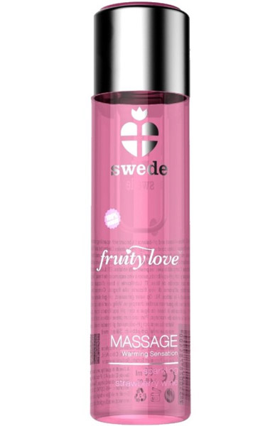 Fruity Love Massage Sparkling Strawberry Wine 60ml Massageolja |  | Intimast
